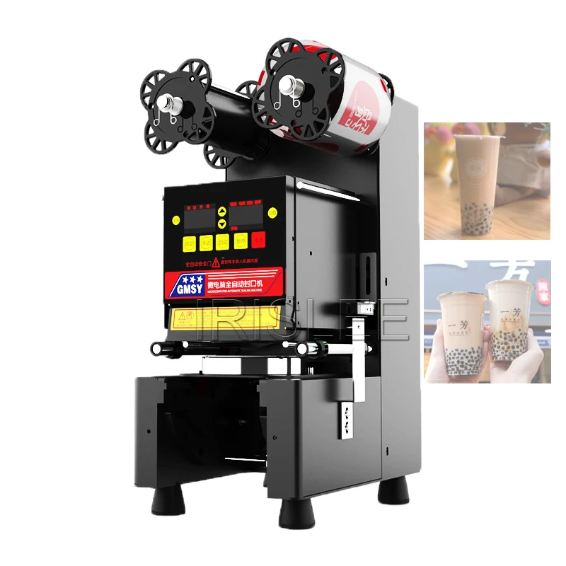 Täielik Automaatne Cup Hülgelaev Piima Tee Kaupluse Plastikust Paber Cup Pitseerimine Machine