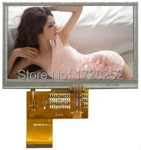 4.3 tolline 40PIN TFT LCD Ekraan OTA5180A Sõita IC 480(RGB)*272 24 bit RGB Liidese (NoTouch Paneel)